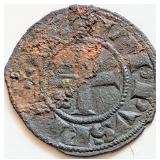France Philip IV 1285-1314 BI Double Tournois coin