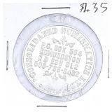 1983 Truro Nova Scotia Trade Dollar