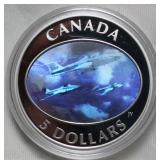 Canada $5 2006 Canadian Forces Snowbirds Hologram_