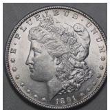 USA Morgan Dollar 1891-S