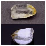 19.59ct 22.3x12mm Rough Natural White Quartz - Bra