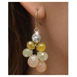 10K Gold 1.71g Natural Diamond 6.5ct Earring