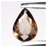 0.39ct 5.5x4mm VS Pear Natural Champagne Zircon -