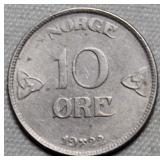 Norway 1922 10 Ore