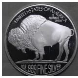 Buffalo 1oz Silver Round