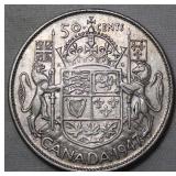 Canada 50 Cents 1947 Curved 7