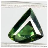Fancy Cut Natural Heated Green Sapphire Australia