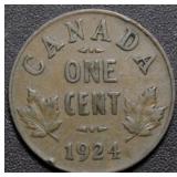 Canada Small Cent 1924