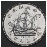 Canada Silver Dollar 1949
