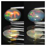 0.61ct Oval Natural Transparent Crystal Opal with