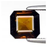 0.97ct VS Octagon Natural Greenish Yellow Tourmali