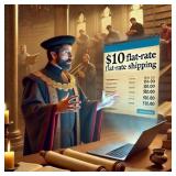 FLAT RATE SHIPPING ACTIVATED - $10+HST CA $15 USA