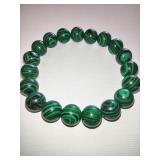 7' Composite Malachite Bracelet