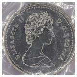 1967 Canada 50c Coin