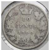 Canada 10 Cents 1900