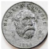 Canada 1975 MACKENZIE BOWELL 1894 Medal 32mm 11.25