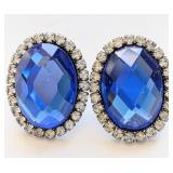 Pair vintage earrings 23mm 5.80g.