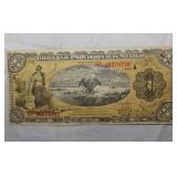 Mexico 1915 Revolutionary 1 Peso Banknote