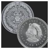 1/10oz .999 Silver GSM Aztec Round