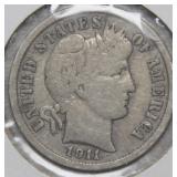 USA Barber Dime 1911
