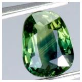 Fancy Cut 100% Natural Heated Green Sapphire Austr