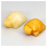 Pair 2pcs 46.29ct 23x15mm Turtle Carving Natural J