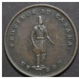 Canada PC-3 Quebec Bank 1852 1/2 Penny Token Br529