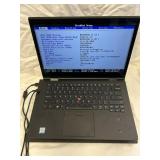 No HD/Charger Lenovo ThinkPad X1 i5-8350U 1.7GHz 8