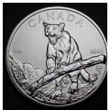 Canada $5 Wildlife 1oz Silver Bullion Series 2012