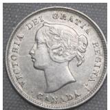 Canada 5 Cents 1893