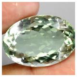 Oval Cut Natural Top Rich Green Amethyst Brazil 18