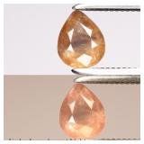 0.49ct 5.5x4.5mm Pear Natural Color Change Garnet