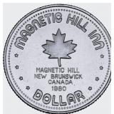 1980 Magnetic Hill Inn New Brunswick Trade Dollar