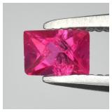 0.18ct 3.8x2.5mm Angle Cut Natural Pink Spinel - B