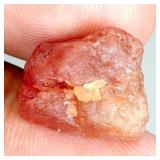 Rare Natural Orange Sapphire Tanzania Rough 14.65