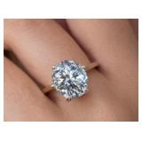 APPR $2100 10K Gold 2g Lab Diamond mond 1.05ct Siz