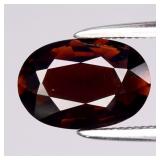 1.46ct VVS Oval Natural Medium Orange Tourmaline -