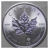 Canada $5 Charles III 2026 Maple Leaf Bullion