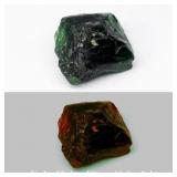 5.44ct Rough Natural Green Chrome Tourmaline - Unh