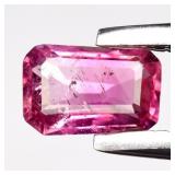 0.27ct 5x3.3mm Octagon Natural Pink Tourmaline - U