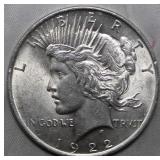USA Peace Dollar 1922