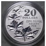 Canada $20 2011 5 Maple Leaves