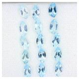 Marquise Cut Natural Top Sky Blue Topaz Africa 15p