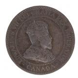 1902 Canada Large Cent Coin