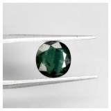 Oval Cut Natural Heated Only Blue Green Sapphire A