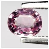 0.34ct 4.5x3.8mm VS Oval Natural Pinkish Purple Ma