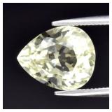 2.53ct 10x8mm VS Pear Natural Lemon Quartz - Afric
