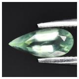 0.39ct 7.8x3.5mm Pear Natural Green Prehnite - Afr