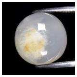 11.63ct 14mm Round Cabochon Natural White Moonston