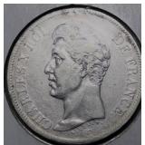 France  Charles X 1826M 5 Francs